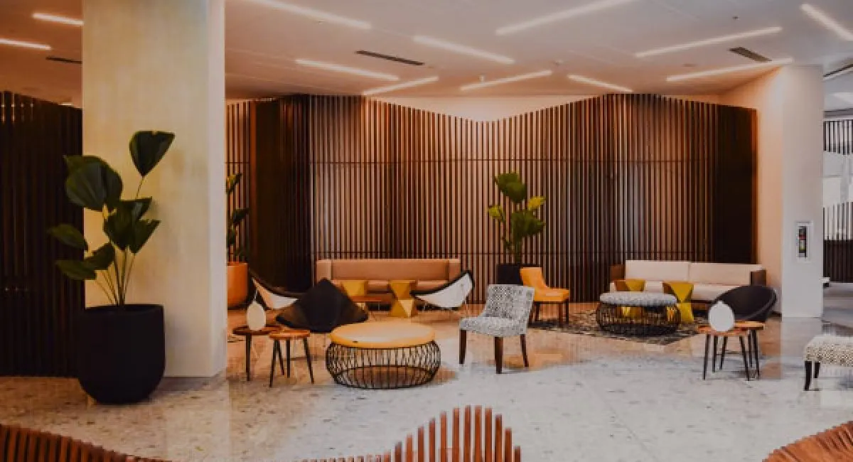 Khu ghế ngồi thư giãn của Executive Lounge